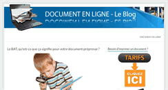 Desktop Screenshot of document-en-ligne.com