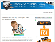 Tablet Screenshot of document-en-ligne.com